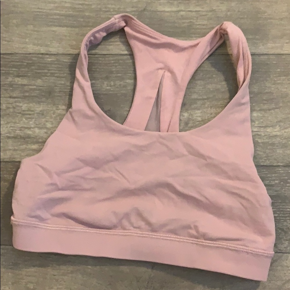 Light Pink Lululemon Sports Bra